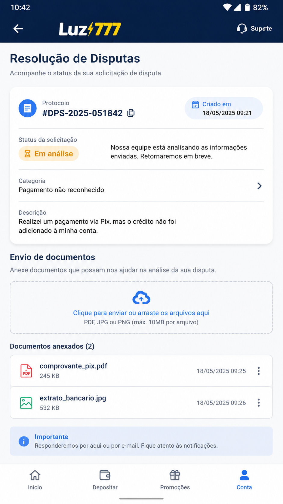 luz777 screenshot