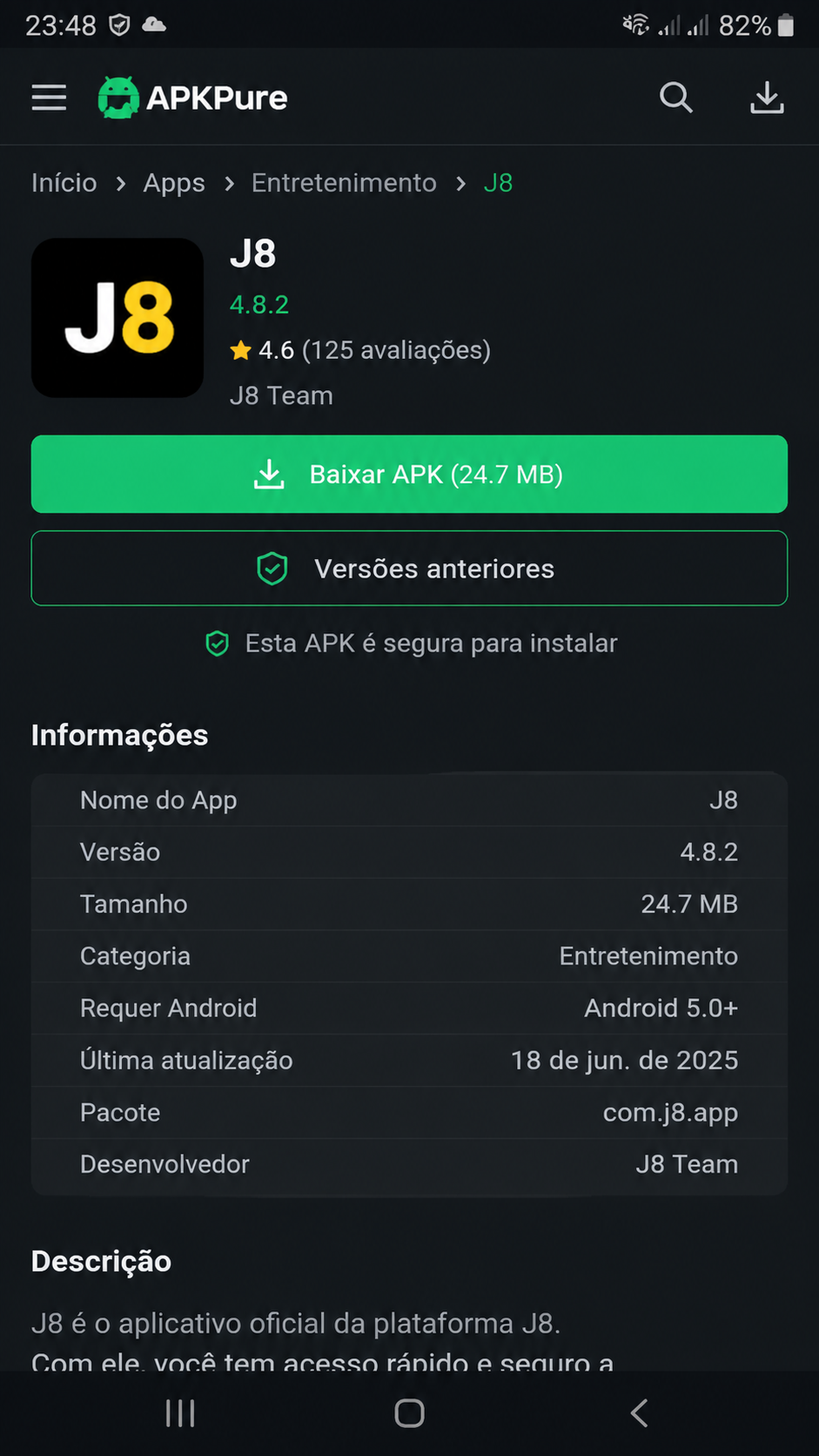 j8 screenshot