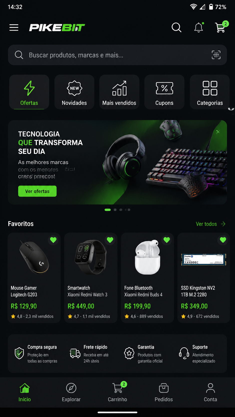 Pikebit screenshot